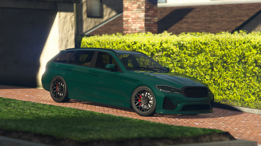BMW Isle Of Man Green crew color