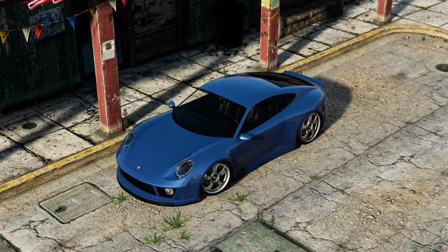 Sally Blue crew color